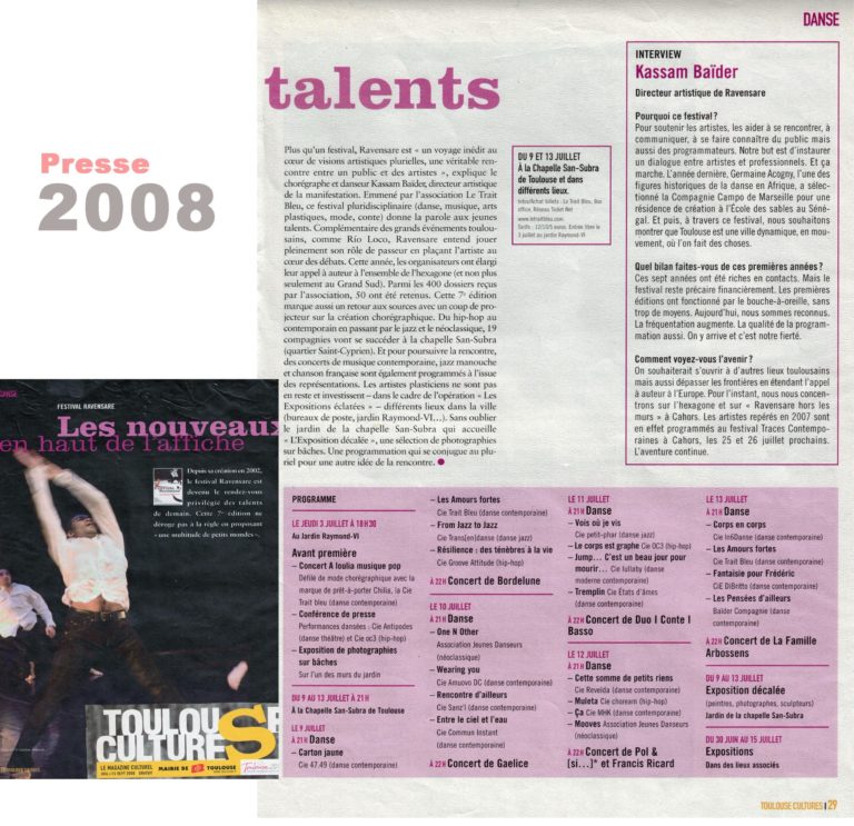 Talents 2008