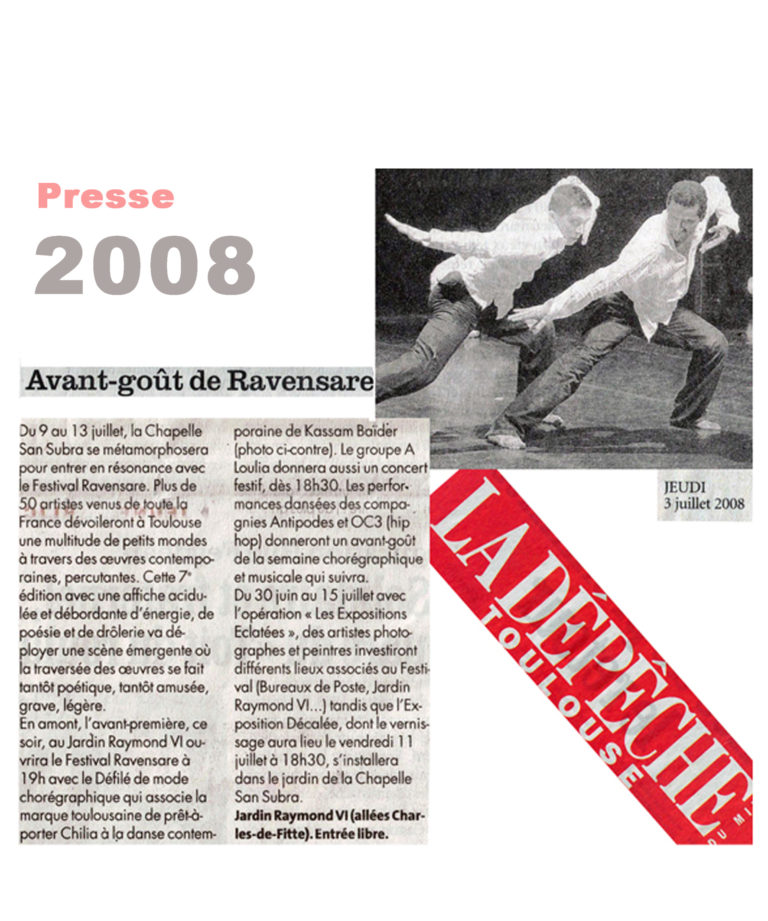 La dépêche 2008