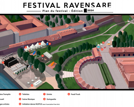 PLAN 2024 du Jardin Raymond VI